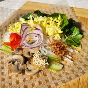 Summer Salad roll – White Button